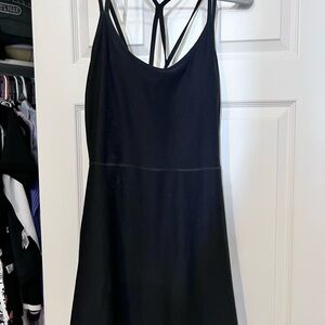 Old Navy Black Backless Dress
